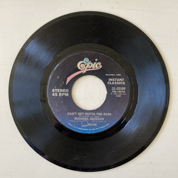 Michael Jackson Billie Jean 45 RPM Record - 1982 - Picture 4 of 6